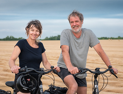 nous sommes cyclistes et vous accueillons toute l'année